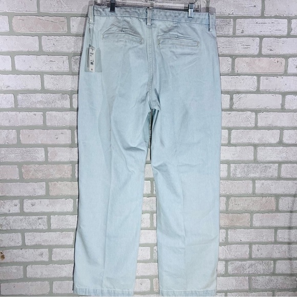 Favorite Daughter NWT The Taylor Trouser Straight Leg Sierra Wash Jeans Size 32 - Picture 8 of 12